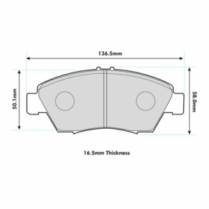 Pastillas de freno delanteras 1286 Pro Track (PBS Brakes)
