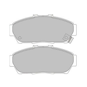 Pastillas de freno delanteras 1292 Pro Track primeros Integra DC2 JDM (PBS Brakes)