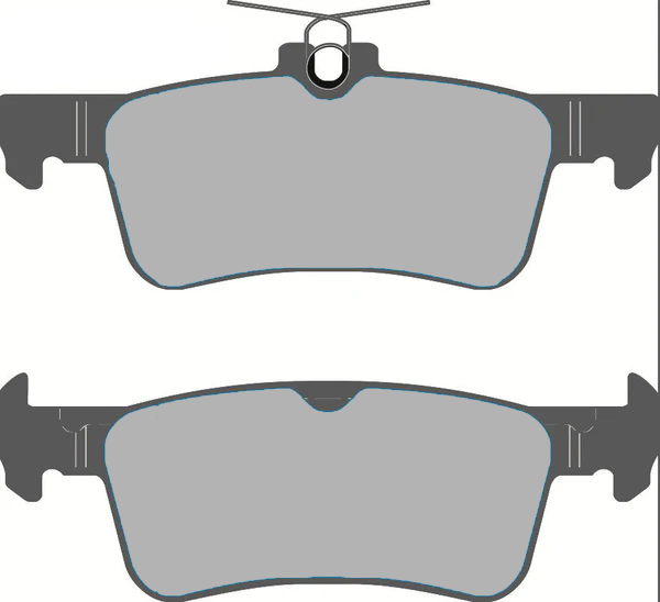 Pastillas de freno traseras 2005 Pro Race (PBS Brakes)