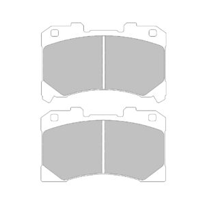Pastillas de freno delanteras 6614 Pro Comp S1 - Toyota Yaris GR (PBS)