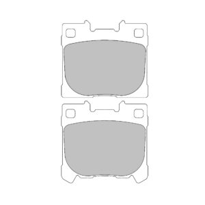 Pastillas de freno traseras 6714 Pro Comp S1 - Toyota Yaris GR (PBS)