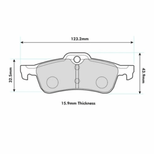 Pastillas de freno traseras 8139 Pro Race (PBS Brakes)