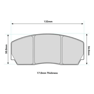 Pastillas de freno delanteras 8223 Pro Comp E2 (PBS Brakes)