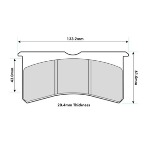 Pastillas de freno Pro Race - Wilwood / AP Racing (PBS Brakes)