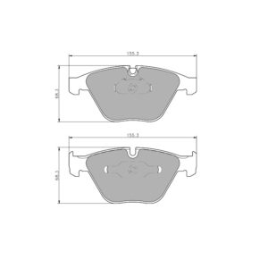 Pastillas de freno delanteras 8328 Pro Race (PBS Brakes)
