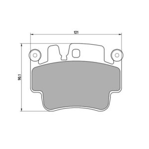 Pastilla de freno delanteras 8371 Pro Race (PBS Brakes)