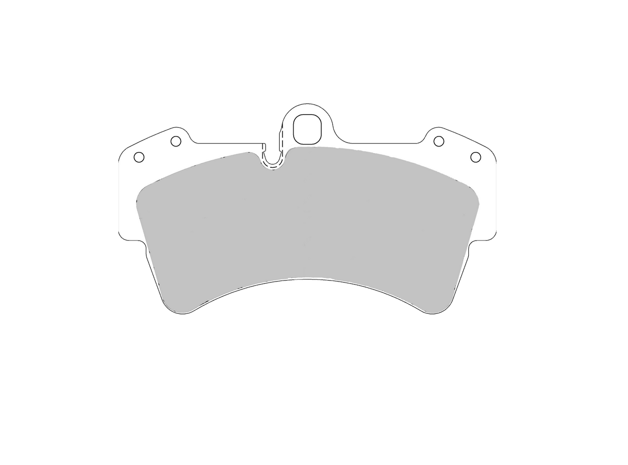 Pastillas de freno delanteras 8552 Pro Race (PBS Brakes)