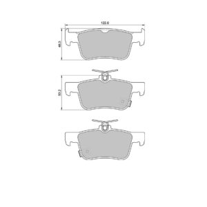 Pastillas de freno traseras 8650 Pro Race (PBS Brakes)