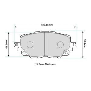Pastillas de freno delanteras 8745 Pro Race (PBS Brakes)